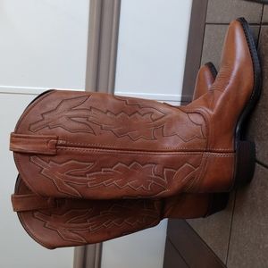 Dan Post Leather Cow Girl Boots